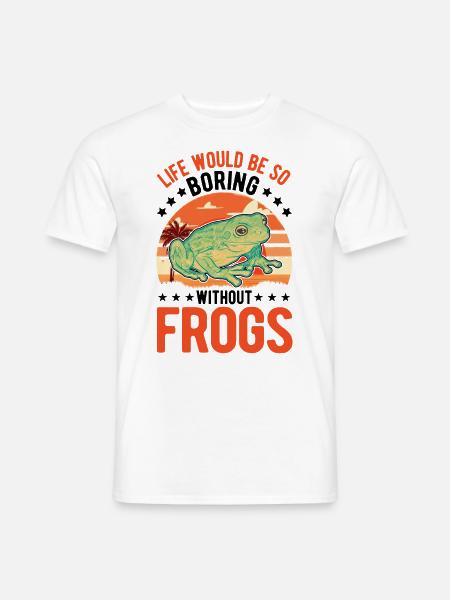 Frog Gift Tree Frog - Men's T-Shirt - white