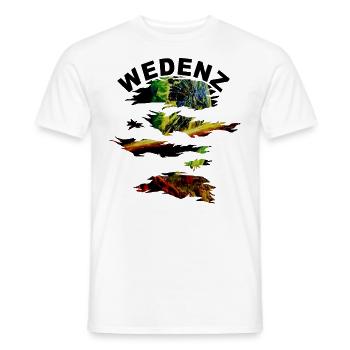 WEDENZ STYLER - T-shirt homme - blanc - Devant - AI Model Male 178 dark (178cm)