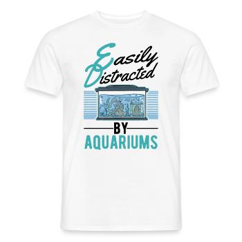 Aquarist Aquaristik Aquarium - Männer T-Shirt - Weiß - Vorne - AI Model Male 178 dark (178cm)