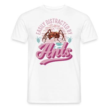 Ameisen Ameisenfarm Ameisenhaufen Feuerameisen - Männer T-Shirt - Weiß - Vorne - AI Model Male 178 dark (178cm)