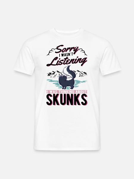 Skunk Gift - Men's T-Shirt - white
