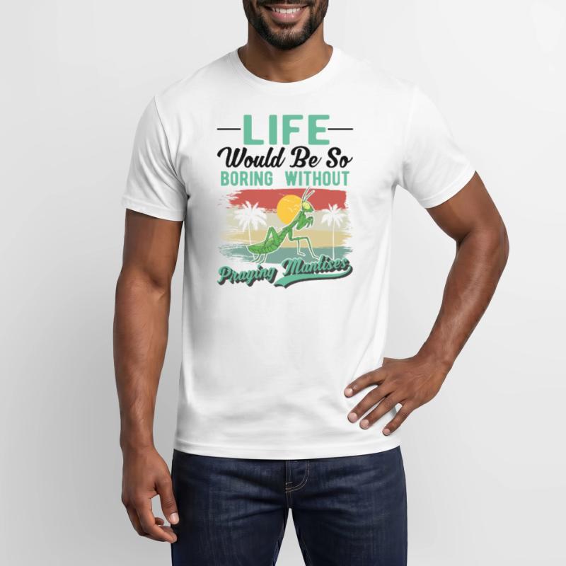 Praying Mantis Gift Mantis Mantis Mantis Mantis Men’s T-shirt