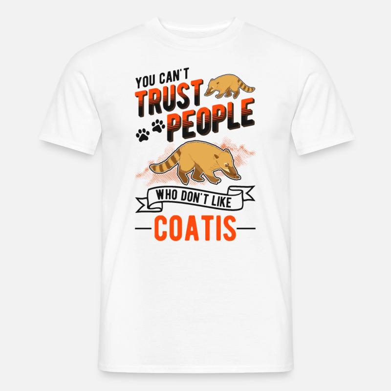 Coati Gift Coati Proboscis Bear - Men's T-Shirt - white