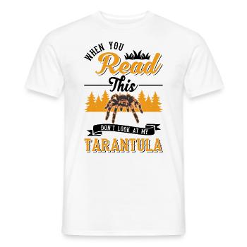 Tarantel Geschenk Spinne Tarantula - Männer T-Shirt - Weiß - Vorne - AI Model Male 178 dark (178cm)