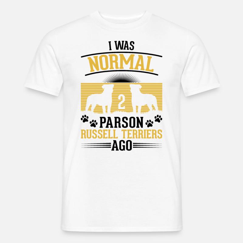 Parson Russell Terrier Geschenk - Männer T-Shirt - Weiß