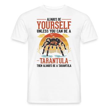 Soyez toujours vous-même Tarentule Tarantel - T-shirt homme - blanc - Devant - AI Model Male 178 dark (178cm)