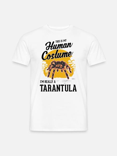 Tarentule Halloween Araignée Tarentule - T-shirt homme - blanc