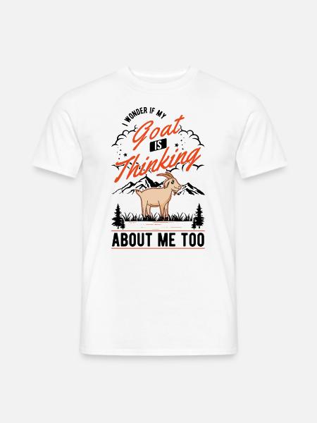 Chèvres Cadeau Chèvre Hôte Chèvre - T-shirt homme - blanc