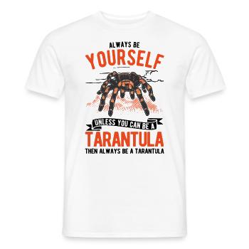 Soyez toujours vous-même Tarentule Tarantel - T-shirt homme - blanc - Devant - AI Model Male 178 dark (178cm)