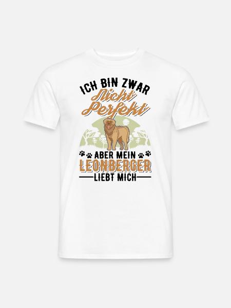 Leonberger Geschenk - Männer T-Shirt - Weiß