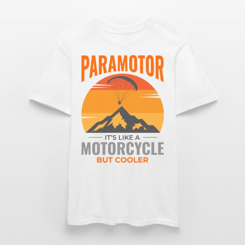 Paramotor Pilot Paramotoring Powered Paraglider Men's T-Shirt