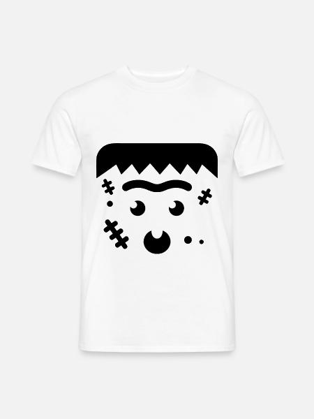 Zombie Kostüm Halloween Kostüm - Männer T-Shirt - Weiß