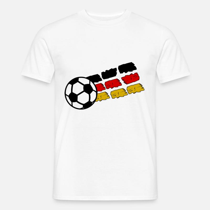 Das deutsche Team - Männer T-Shirt - Weiß