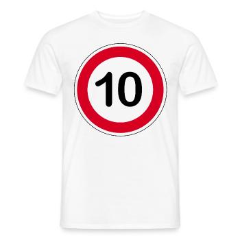 10 - T-shirt homme - blanc - Devant - AI Model Male 178 dark (178cm)