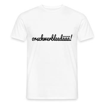 saxon - T-shirt homme - blanc - Devant - AI Model Male 178 dark (178cm)