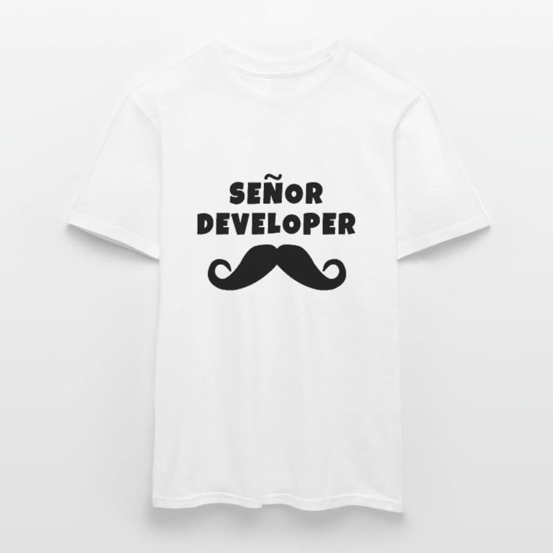Senor Developer Coder T-Shirt Männer T-Shirt