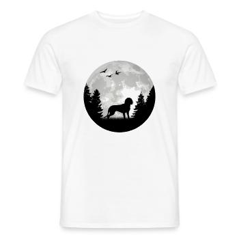 Bavarian Mountain Welding Dog Mond BGS Jagdhund - Men's T-Shirt - white - Front - AI Model Male 178 dark (178cm)