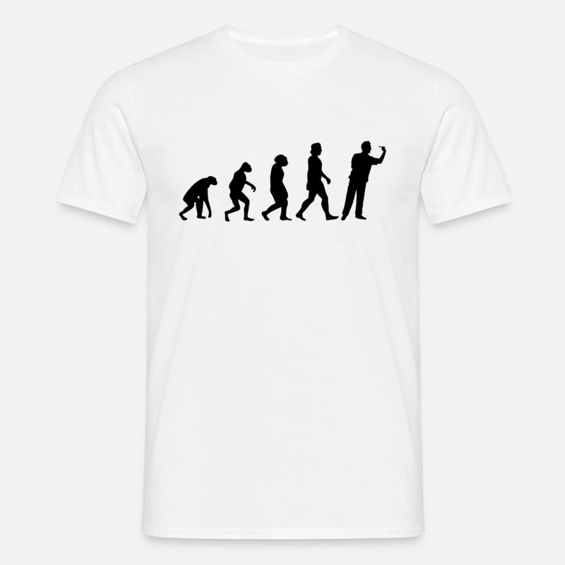 Fléchettes Evolution Fléchettes Darter Fléchettes - T-shirt Homme - blanc