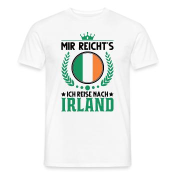 Irland Urlaub Spruch Irische Flagge Geschenk - Männer T-Shirt - Weiß - Vorne - AI Model Male 178 dark (178cm)