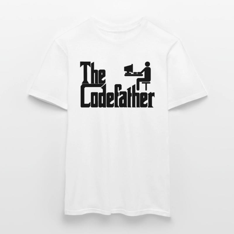 Le cadeau de codage PC Codefather Programmer T-shirt homme