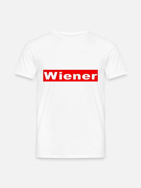 Wiener - Men's T-Shirt - white