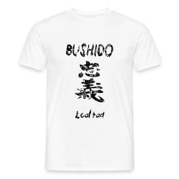 Bushido 1 - Men's T-Shirt - white - Front - AI Model Male 178 dark (178cm)