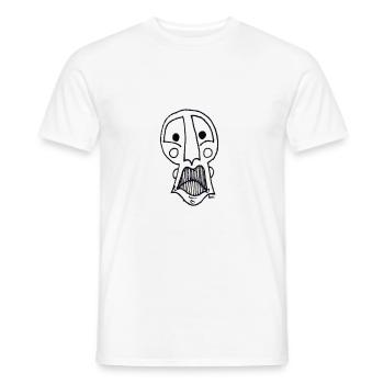 Hugo - Männer T-Shirt - Weiß - Vorne - AI Model Male 178 dark (178cm)