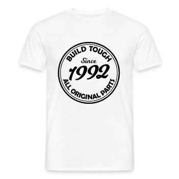 Geboren in 1992 - Männer T-Shirt - Weiß - Vorne - AI Model Male 178 dark (178cm)