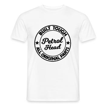 Petrol head - Männer T-Shirt - Weiß - Vorne - AI Model Male 178 dark (178cm)
