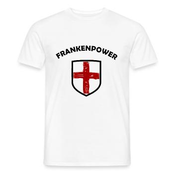 Frankenpower - Männer T-Shirt - Weiß - Vorne - AI Model Male 178 dark (178cm)