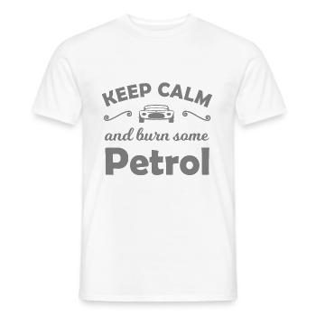Der Autofahrer - Männer T-Shirt - Weiß - Vorne - AI Model Male 178 dark (178cm)