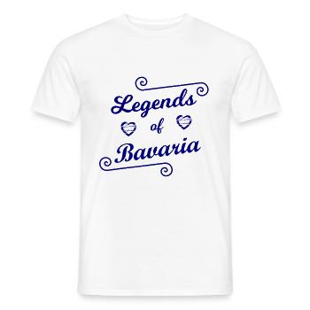 Les légendes bavaroises - T-shirt homme - blanc - Devant - AI Model Male 178 dark (178cm)