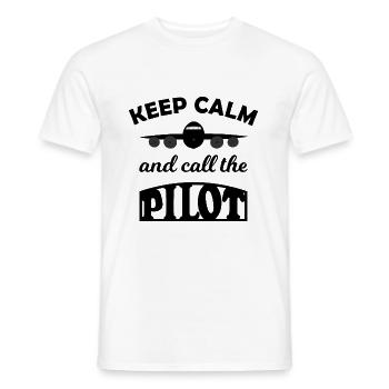 Le meilleur pilote - T-shirt homme - blanc - Devant - AI Model Male 178 dark (178cm)
