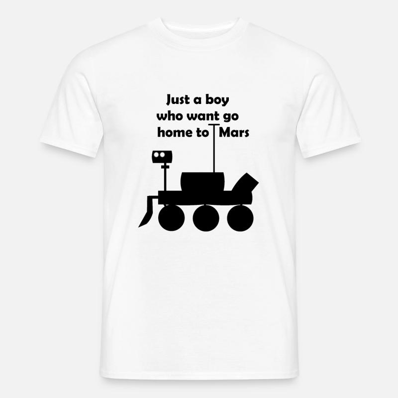 Return to Mars - Men's T-Shirt - white
