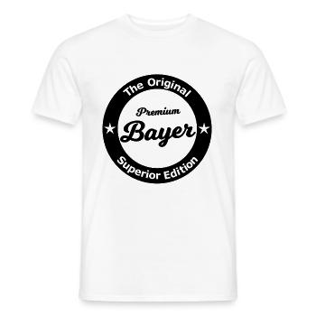 Le bavarois cool - T-shirt homme - blanc - Devant - AI Model Male 178 dark (178cm)