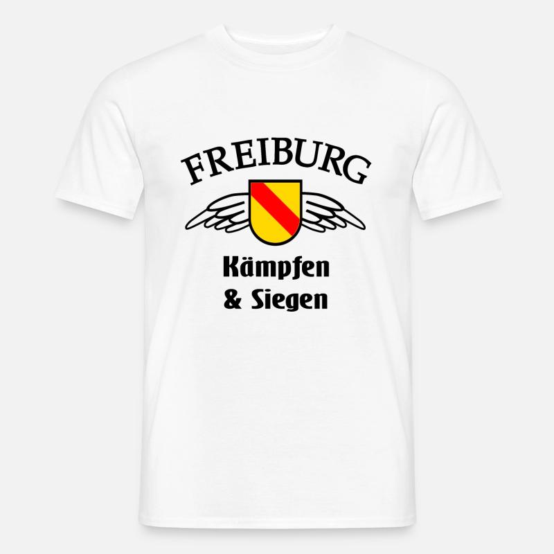 Der Breisgauer - Männer T-Shirt - Weiß