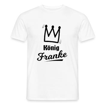 Frankenkönig - Männer T-Shirt - Weiß - Vorne - AI Model Male 178 dark (178cm)