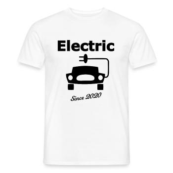 Les voitures de 2020 - T-shirt homme - blanc - Devant - AI Model Male 178 dark (178cm)