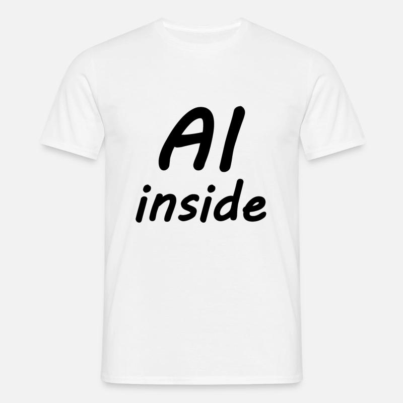 Robotik und Coder - Männer T-Shirt - Weiß