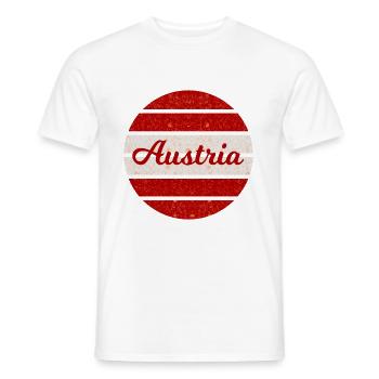 Zuhause in Austria - Männer T-Shirt - Weiß - Vorne - AI Model Male 178 dark (178cm)