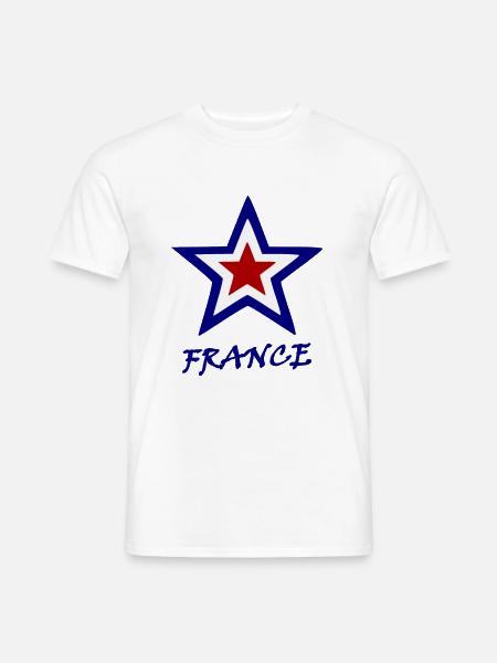 Homesickness for France - Men's T-Shirt - white
