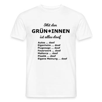 Die nächsten Wahlen kommen - Männer T-Shirt - Weiß - Vorne - AI Model Male 178 dark (178cm)