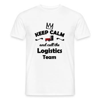 Les meilleurs logisticiens - T-shirt homme - blanc - Devant - AI Model Male 178 dark (178cm)