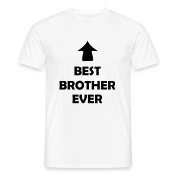 Mein lieber bester Bruder - Männer T-Shirt - Weiß - Vorne - AI Model Male 178 dark (178cm)