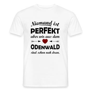 The great Odenwald - Men's T-Shirt - white - Front - AI Model Male 178 dark (178cm)