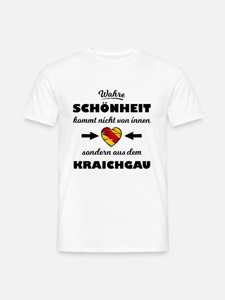 Zuhause im schönen Kraichgau - Männer T-Shirt - Weiß