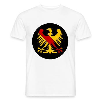 Die deutschen Adler - Männer T-Shirt - Weiß - Vorne - AI Model Male 178 dark (178cm)