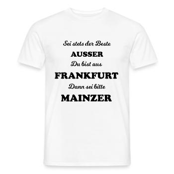 Mythen aus Mainz - Männer T-Shirt - Weiß - Vorne - AI Model Male 178 dark (178cm)