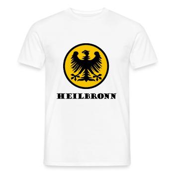 Heilbronn in Baden - Männer T-Shirt - Weiß - Vorne - AI Model Male 178 dark (178cm)