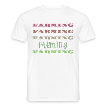 Landwirtschaft - Männer T-Shirt - Weiß - Vorne - AI Model Male 178 dark (178cm)